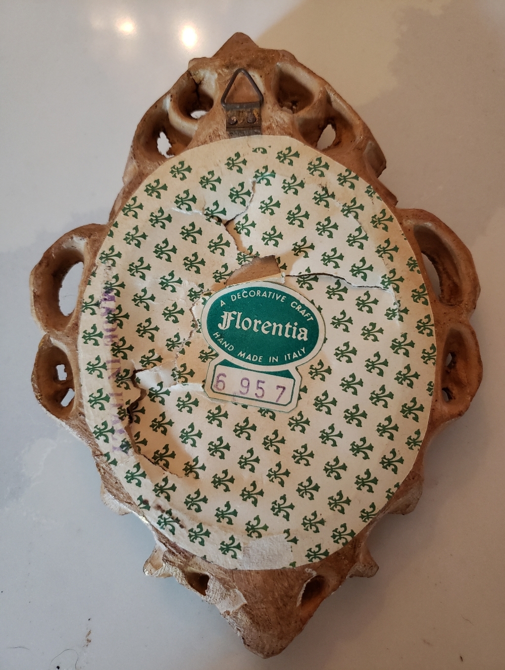 Vintage Small Mirror, Florentia,Italy - Picture 5 of 6